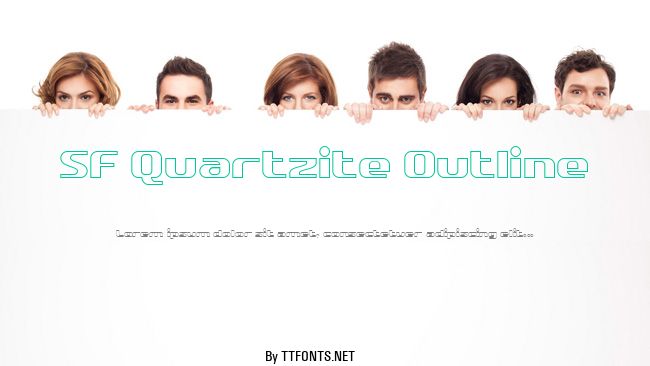 SF Quartzite Outline example